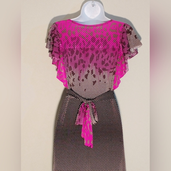 Multi-Patterned Long Dress - Picture 6 of 7